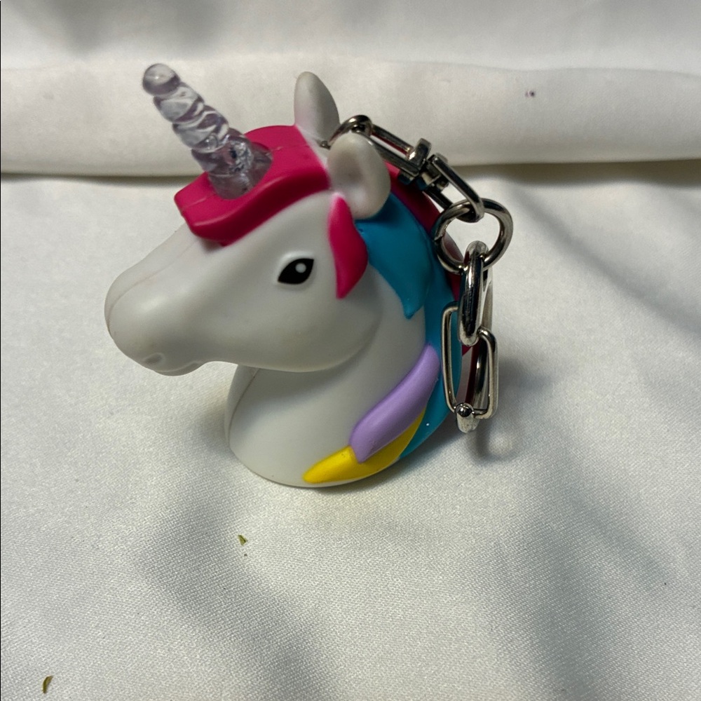 Unicorn Keychain Lights up with magical sounds by Kikkerland - Picture 3 of 11